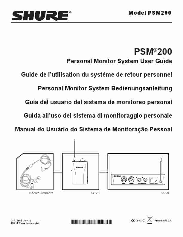 Shure Sleep Apnea Machine PSM200-page_pdf
